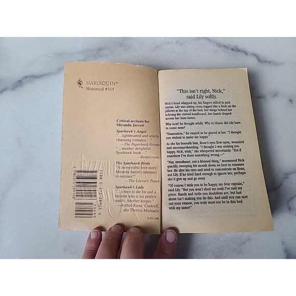 Sparhawk's Angel By Miranda Jarrett Paperback - Picture 2 of 10